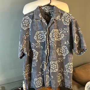 Pacific coast Highway Men’s island type shirt blue size XL
